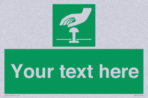 Custom Safe condition: Emergency stop button